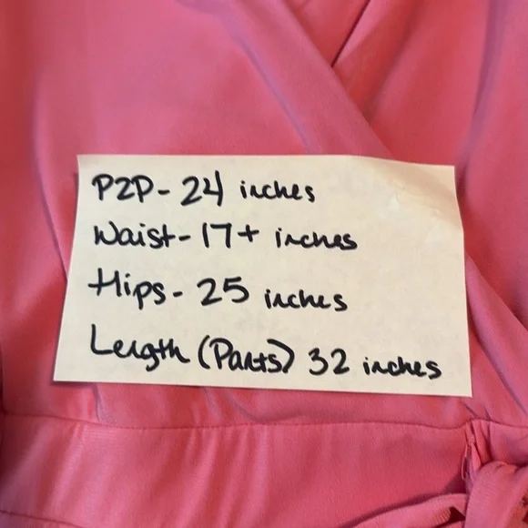 Sandra Darren Coral Jumpsuit - Picture 6 of 6